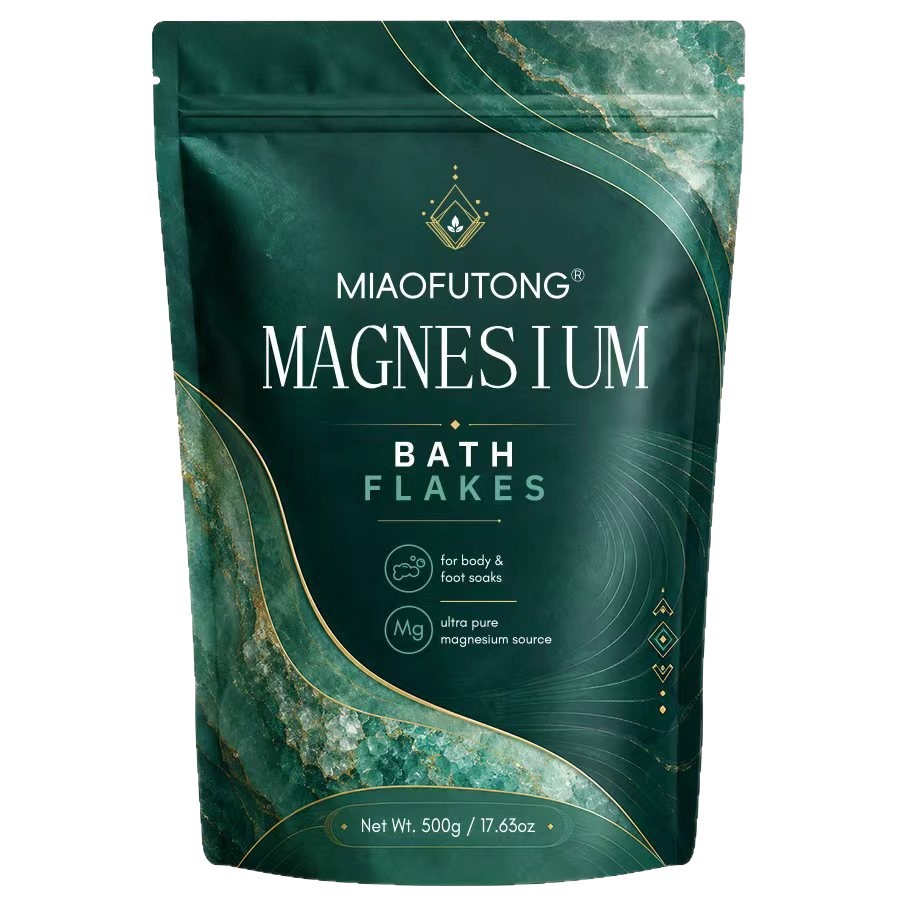 Bath Salts Magnesium - Mineral Magnesium Bath Salt 500g, Relieves