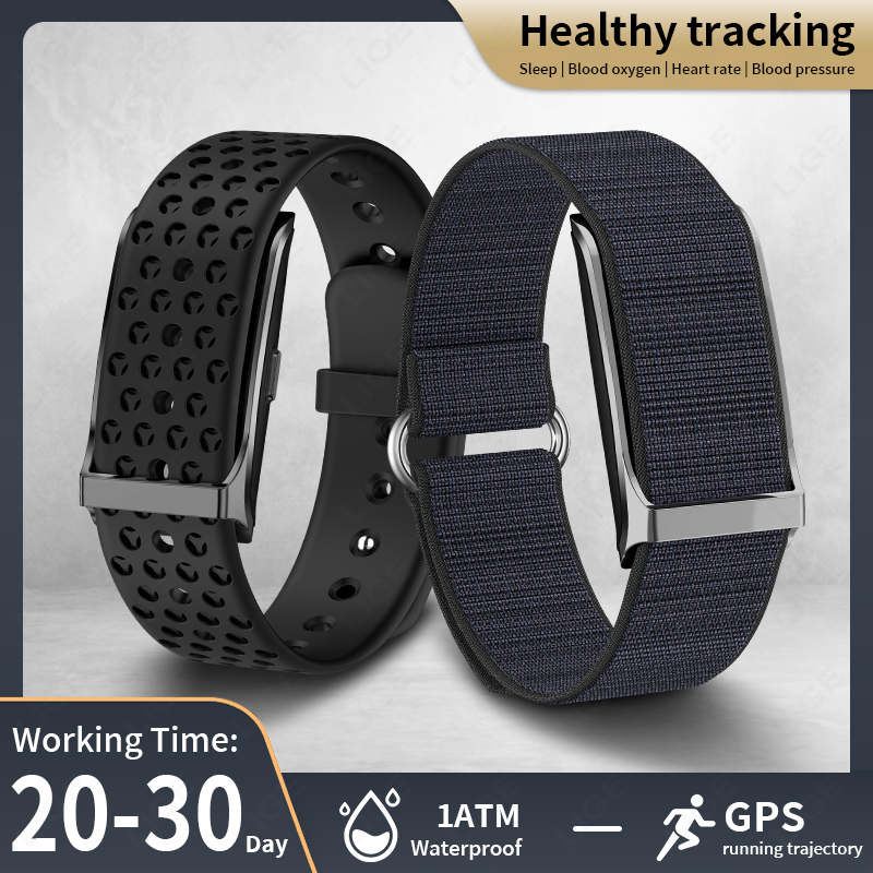 Health Wellness Bracelet - LIGE Smart Watch Heart Rate Blood