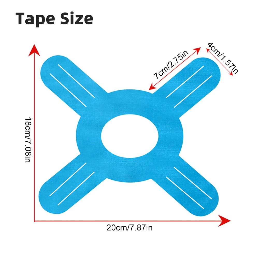Sports Taping Precut - 5PCS Sports Kinesiology Tape for Knees