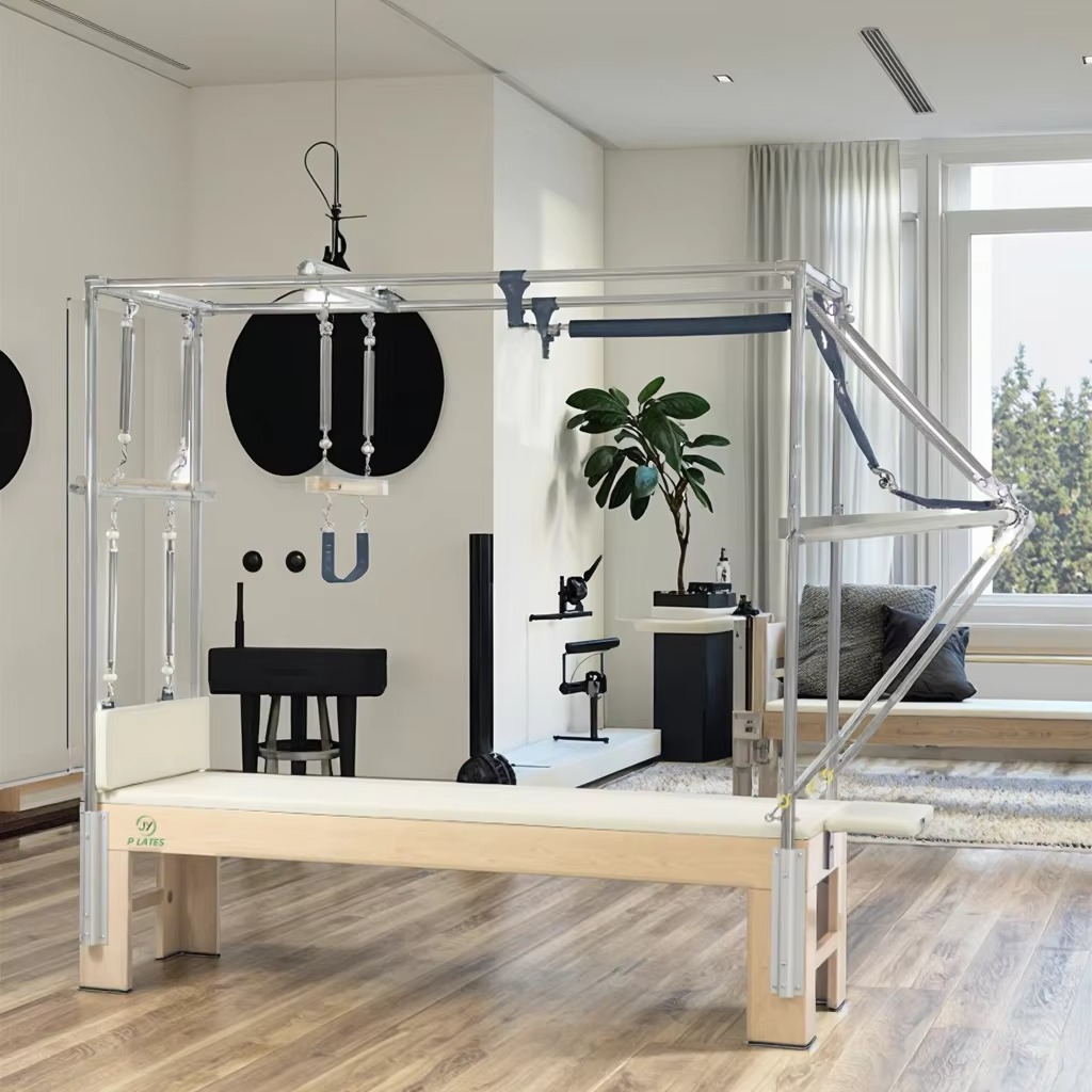 Health & Wellness Unlimited - Professional Commercial Durable Maple Pilates Reformer