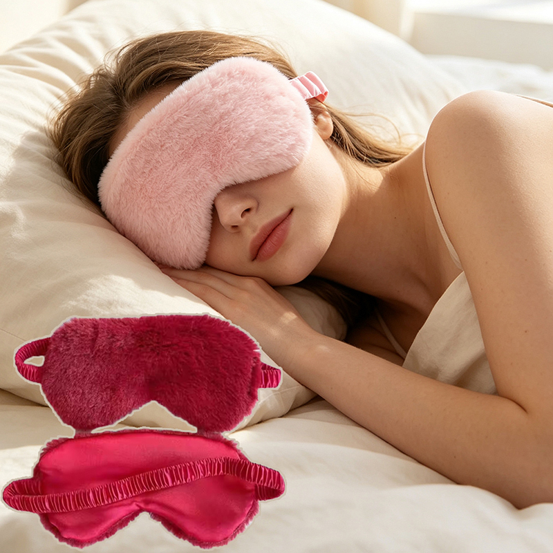 Health & Wellness Unlimited - Sleeping Mask Sleeping Blindfold Soft Plush