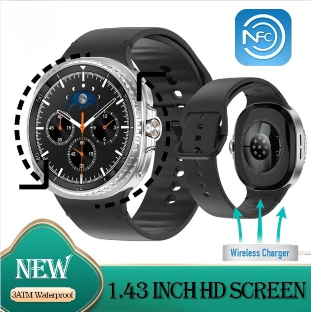 Health Wellness Bracelet - Weather Smart Watch Blue Tooth Call