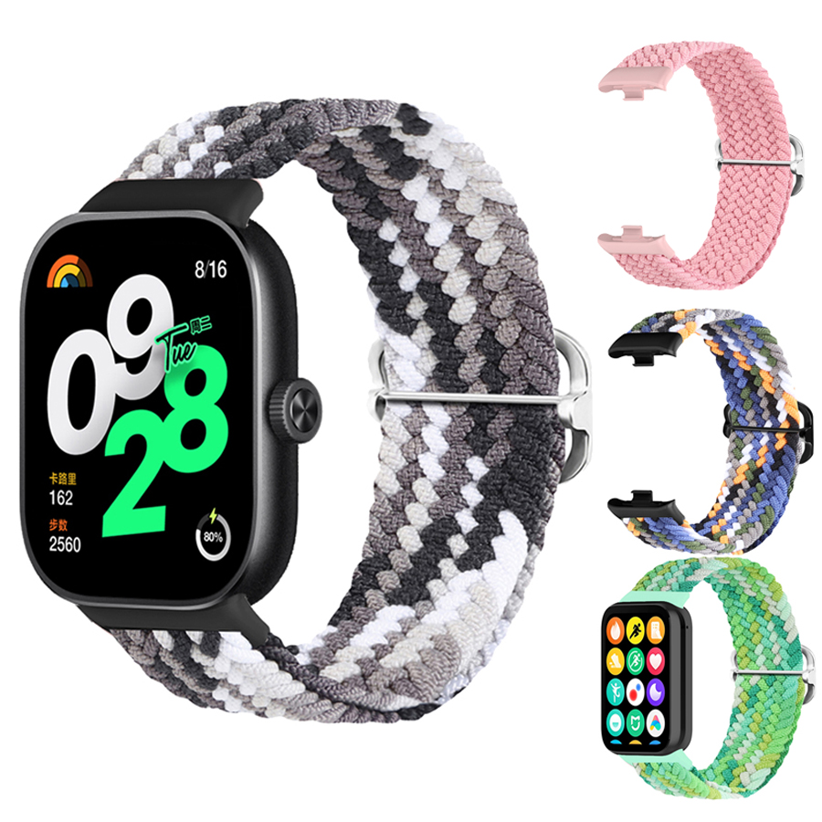 Health Wellness Bracelet - Nylon Braided Strap for Xiaomi Mi