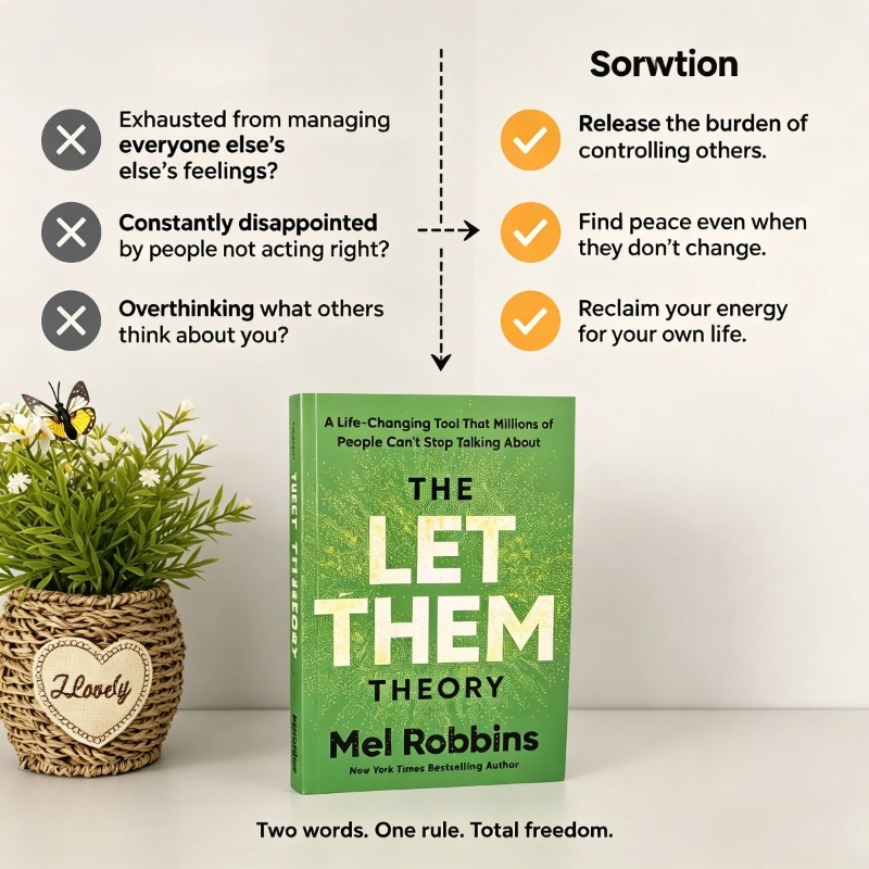 The Let Them Theory By Mel Rob - Health & Wellness Unlimited review and price