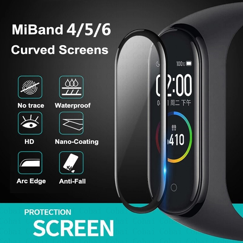 9D Tempered Glass For Xiaomi M - Health Wellness Bracelet review and price