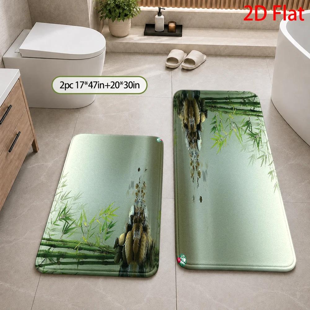 Waterproof Bathroom Bath Rug M - Bamboo Bath Mat review and price