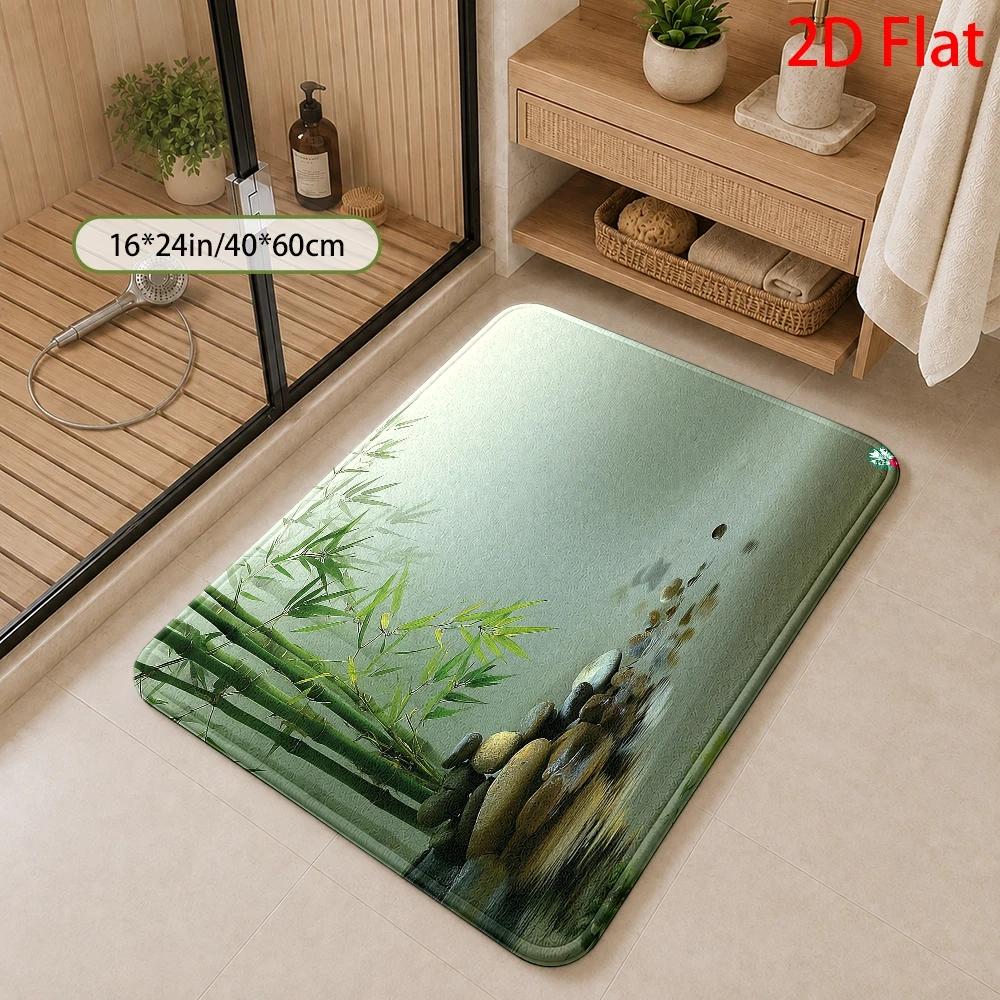 Waterproof Bathroom Bath Rug M - Bamboo Bath Mat review and price