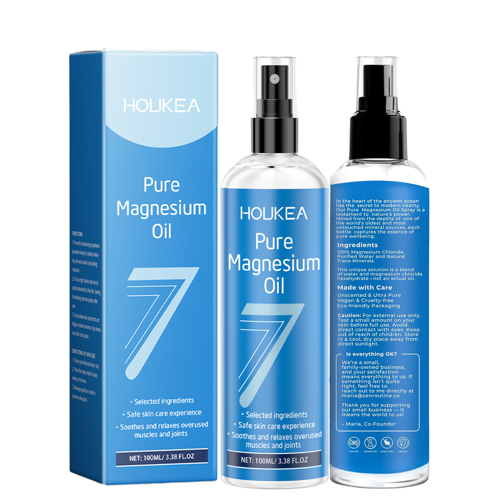 Pure Magnesium Oil Spray Grade - Bath Salts Magnesium review and price