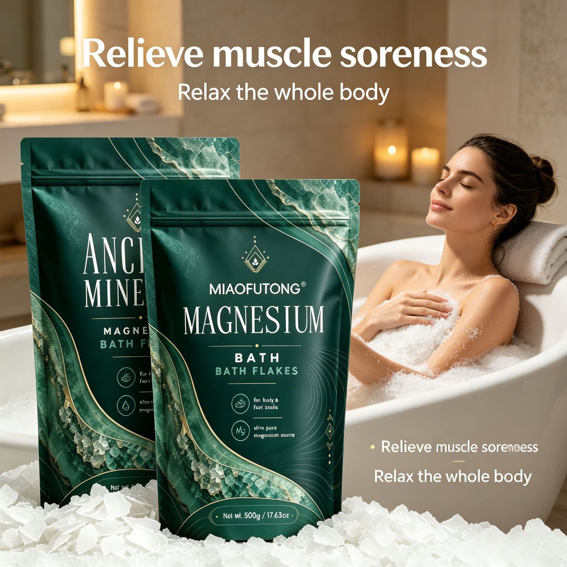 Mineral Magnesium Bath Salt 50 - Bath Salts Magnesium review and price