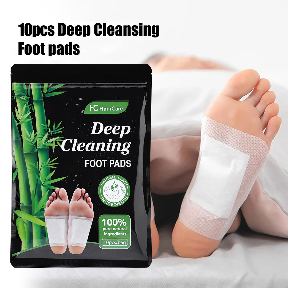 10pcs Mugwort Bamboo Charcoal  - Detox Foot Patch review and price