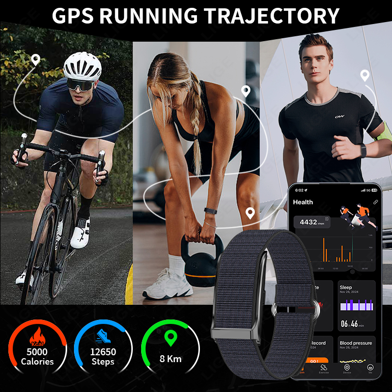 LIGE Smart Watch Heart Rate Bl - Health Wellness Bracelet review and price