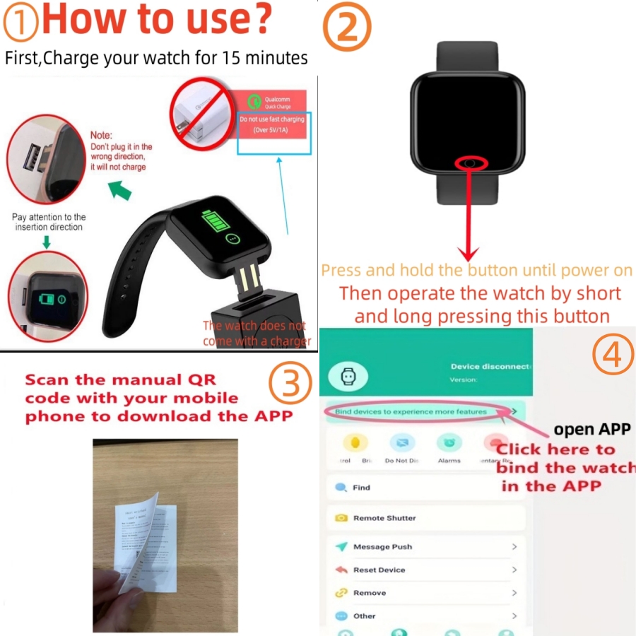 Men Smart Watches Color Screen - Health Wellness Bracelet review and price