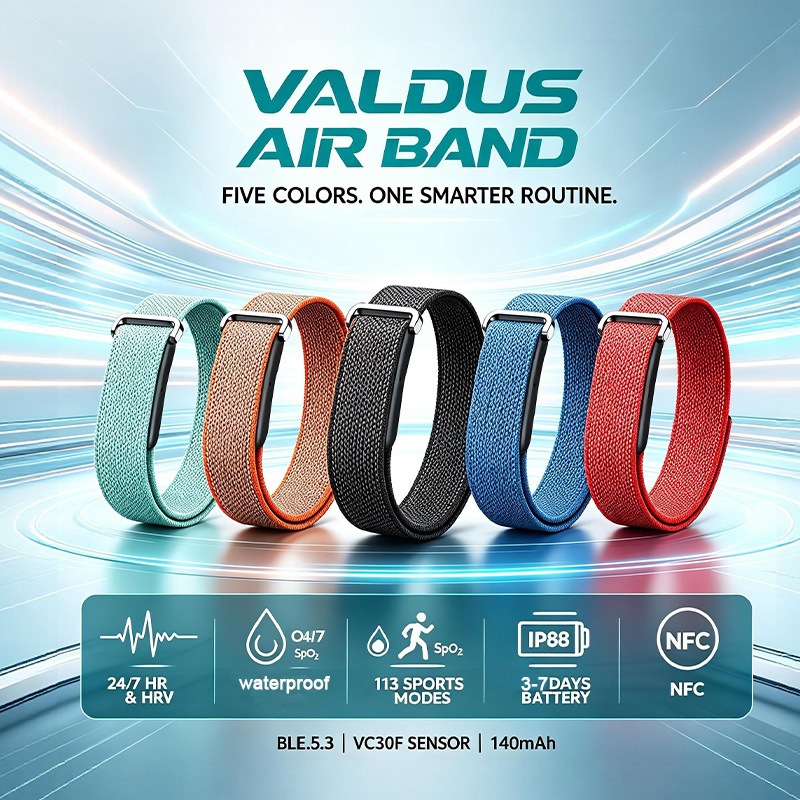 VALDUS Air Band Smart Bracelet - Health Wellness Bracelet review and price
