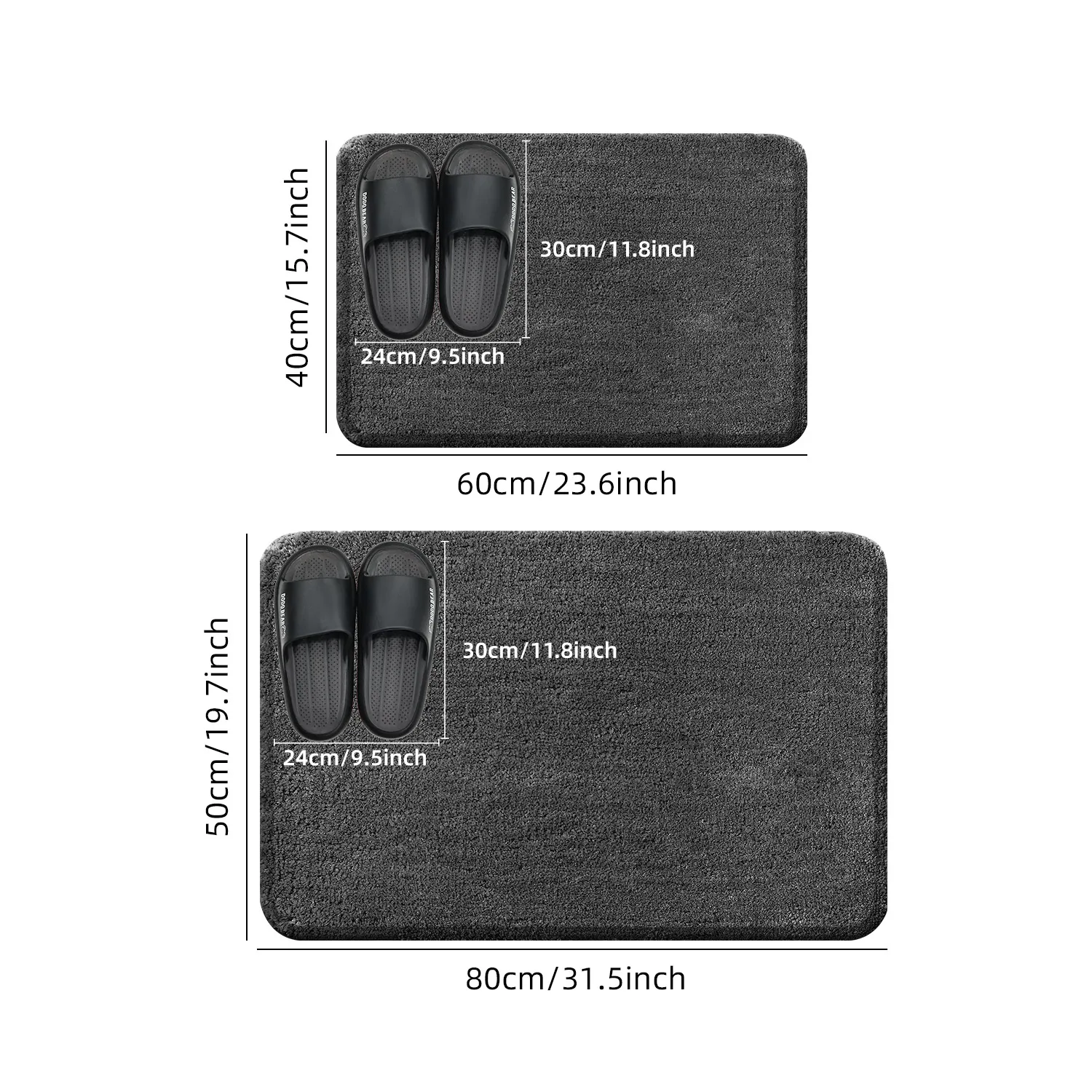 Rounded and thickened bathroom - Bamboo Bath Mat review and price