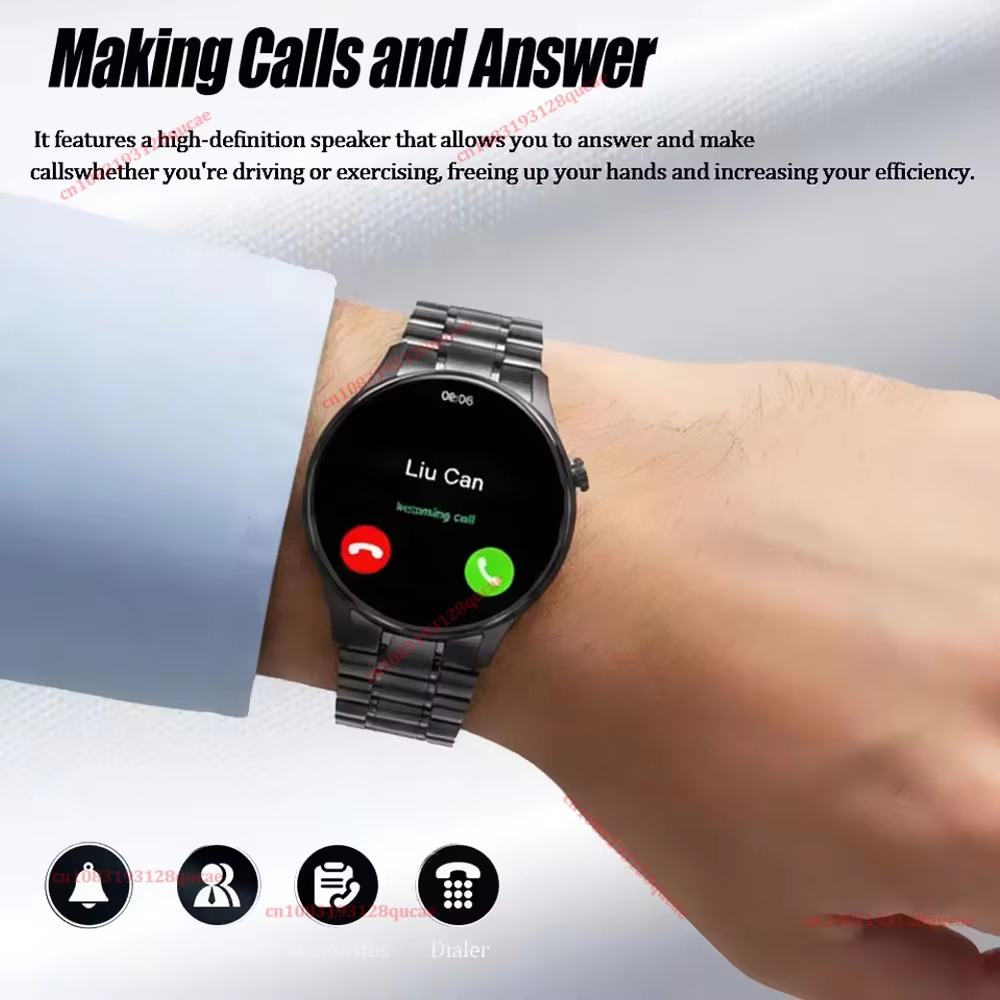 Smartwatch Men Bluetooth Call  - Health Wellness Bracelet review and price