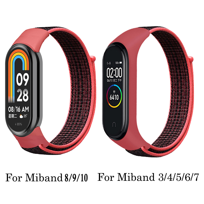 Nylon Bracelet for Mi Band 8 9 - Health Wellness Bracelet review and price