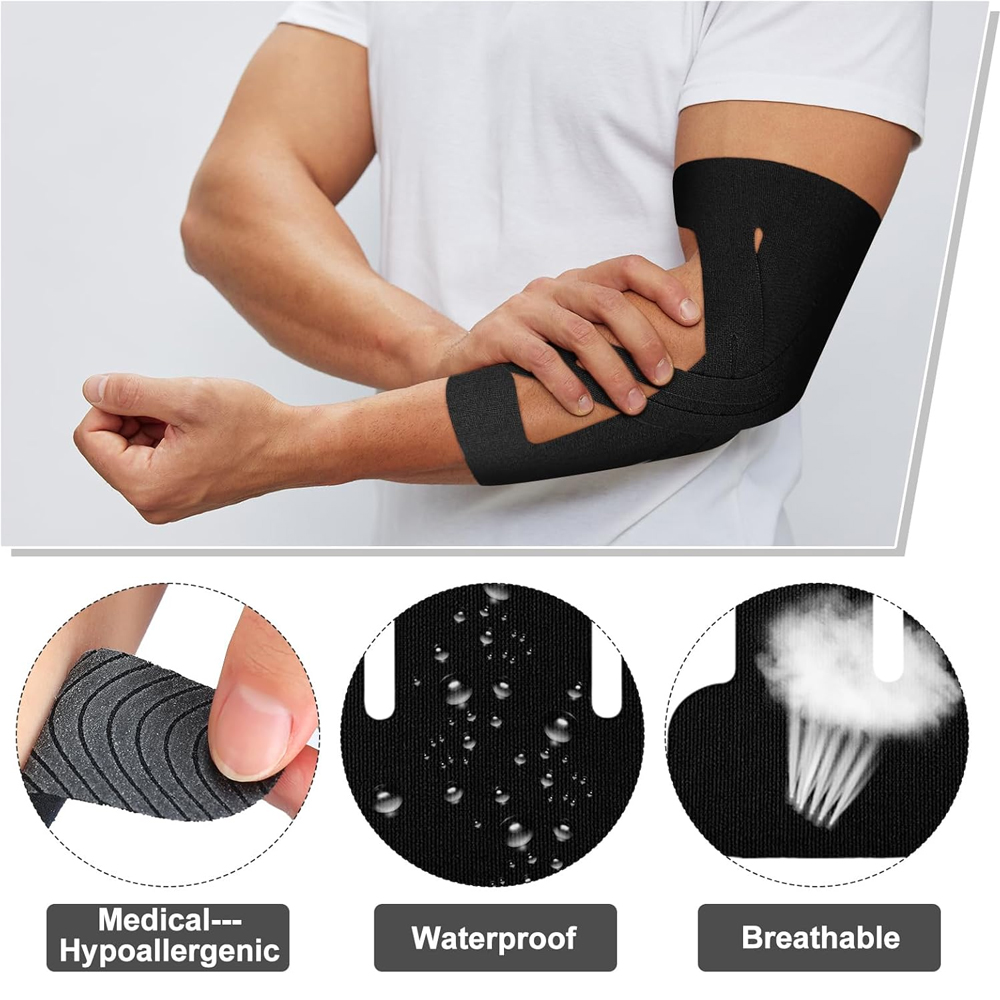 5PCS Precut Kinesiology Tape f - Sports Taping Precut review and price