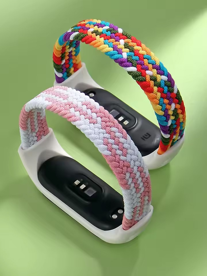 Strap for Mi band 7 8 6 5 Nylo - Health Wellness Bracelet review and price