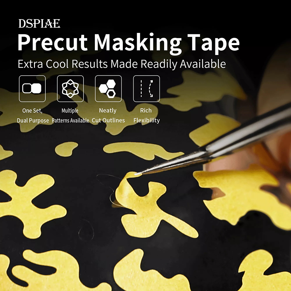 DSPIAE Digital Camouflage Bug  - Sports Taping Precut review and price